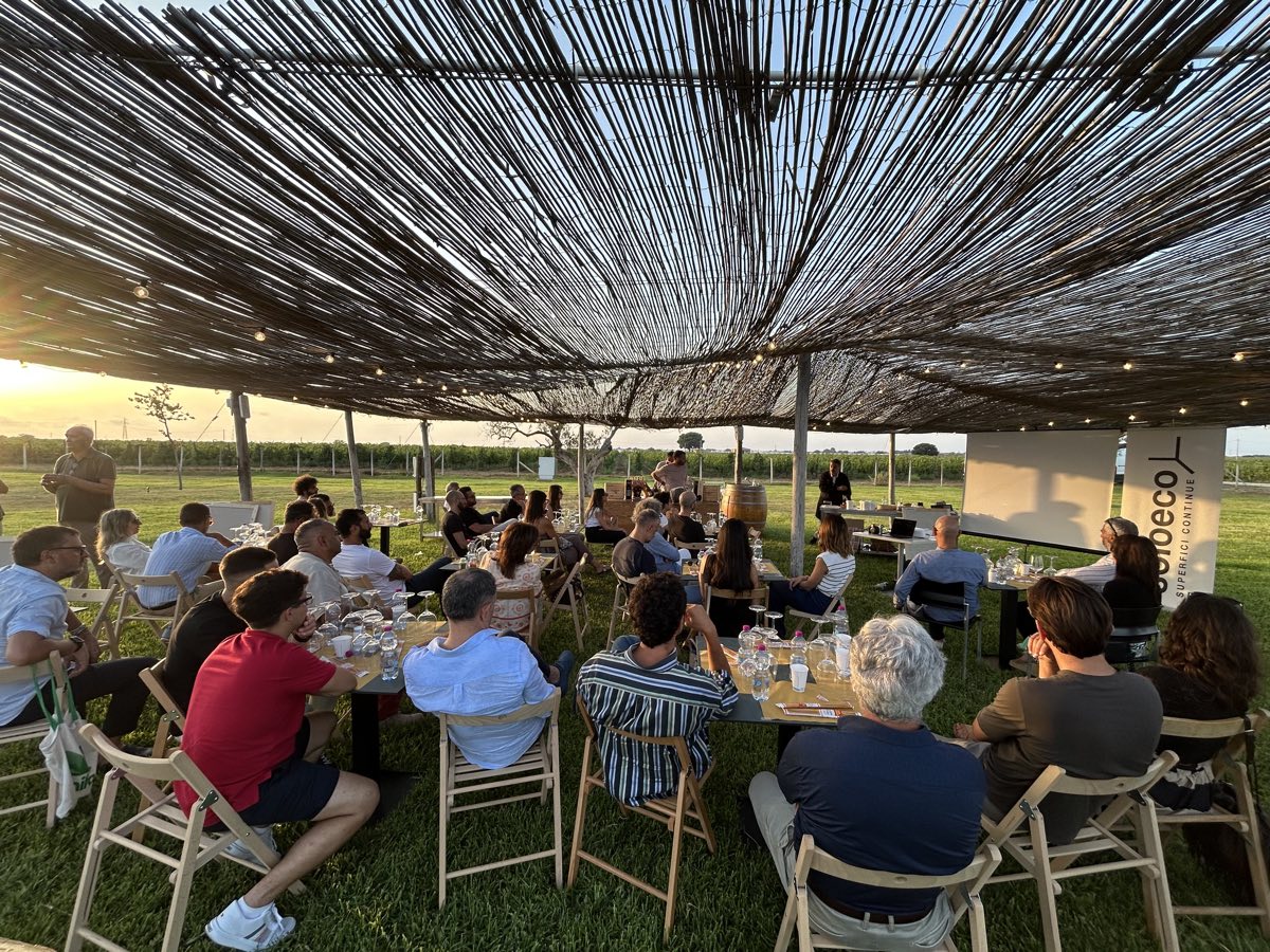 L'evento Soloeco alla Cantina Horus di Acate